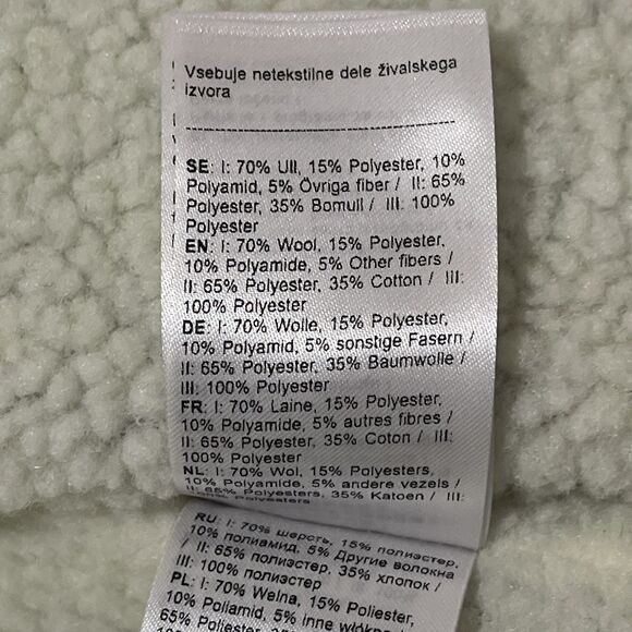 Fjallraven Jacket Mens XL Red Black Greenland Re-Wool Buffalo Plaid Lumberjack - Picture 11 of 12